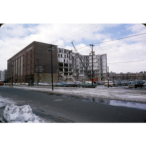 Boston Storage Warehouse under demolition