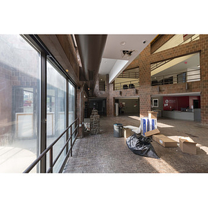 Harriet Tubman House atrium ground floor facing southwest