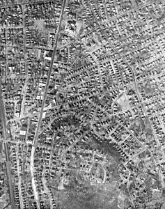 Aerial View of Melrose: Melrose, Mass.