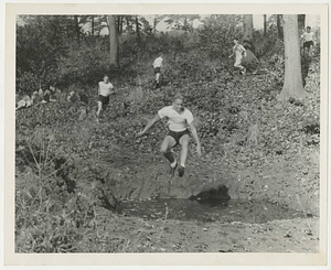 Army Air Corps Cadets Training at Springfield College (ca. 1943)