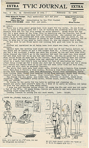 TVIC Journal Vol. 9 No. 91 (February 21, 1981)