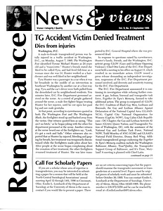 Renaissance News & Views, Vol. 9 No. 9 (September 1995)
