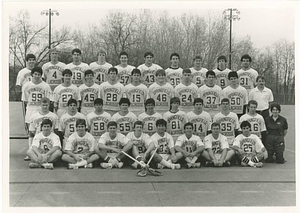 1985 Springfield College men's lacrosse team