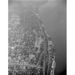 Waterfront, Hudson River, W. H. Ballard Company, Newburgh, NY