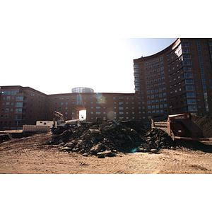 West Village quadrangle under construction