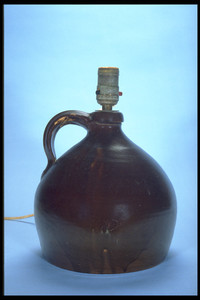 Stoneware Jug Electric Lamp