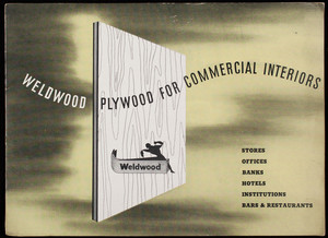 Weldwood Plywood for commercial interiors, United States Plywood Corporation, Weldwood Building, New York, New York, 1946