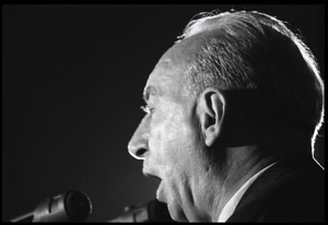 Hans J. Morgenthau speaking against the war at the National Teach-in on the Vietnam War