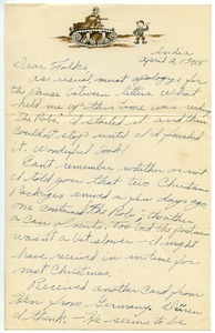 Letter from Robert E. Dillon to Henry Dillon and Mary Dillon