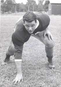 Football Player Paul Bender, 1965