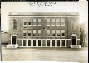 John B. Cashman School, Paris Street, East Boston