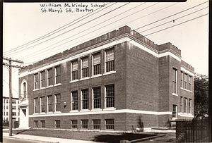 William McKinley School, St. Mary's Street, Boston