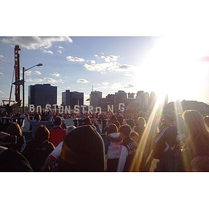 "Boston Strong" crowd photograph