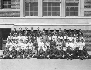 Hadley Junior High School class picture