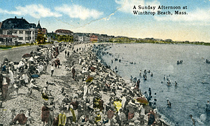 Post Card Picture of a Sunday Afternoon