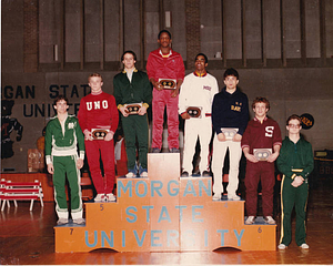 118-lb NCAA Division II Champions (ca. 1984)