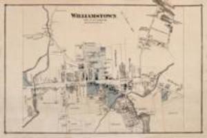 Map of Williamstown, circa 1876