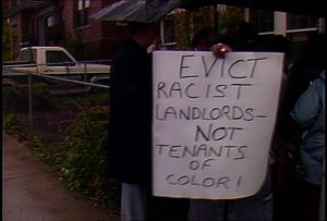 Allston tenants protest