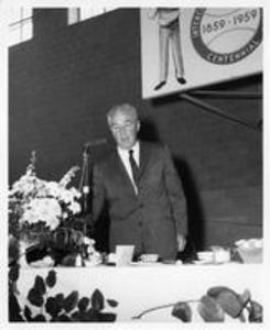 Man at Centennial Luncheon, 1959