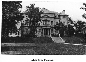 Alpha Delta Phi fraternity house at Amherst College