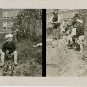 Patrick E. Bowe Nursery School - Students from 1935 - 1938 - Children at play
