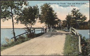 Between the ponds, East and West Lakes, Monponsett, Halifax, Massachusetts