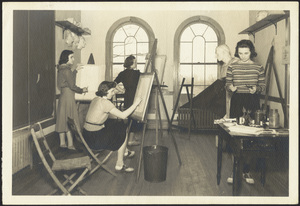 Howard Seminary for Women Packard Hall artroom
