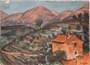 "La Basse Gaude", c. 1923-1925, by Oliver N. Chaffee (1881-1944)