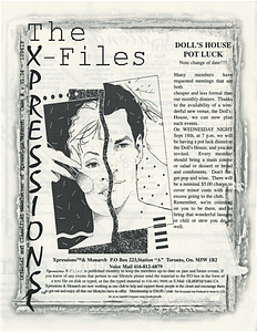 The Xpressions X-Files Newsletter Vol. 1 No. 14