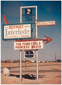 Sign Advertising The Fono Fools