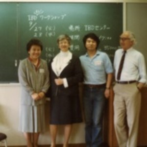 Zerka T. Moreno with colleagues in Tokyo, 1983