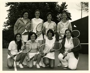 Suffolk University women's tennis team, 1977