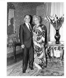 Portrait of John Joseph Moakley and Evelyn Moakley, 1980s