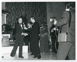 Hope, Bob with Donald Monan