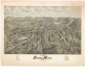 View of Athol, Mass., 1878