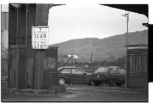 Closing of customs post at the Kileen Border, Newry. No longer required within the European Union