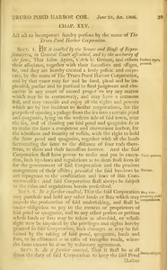1806 Chap. 0025. An Act To Incorporate Sundry Persons By The Name Of The Truro Pond Harbor Corporation.