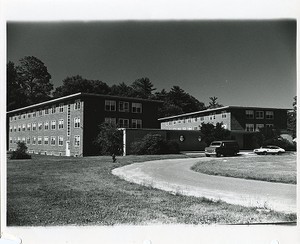 Duchesne Dormitories exteriors from east and west