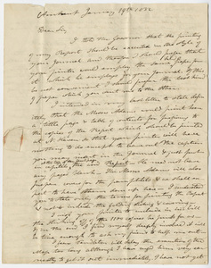 Benjamin Silliman letter to Edward Hitchcock, 1834 April 12