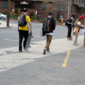 Teens on State St.