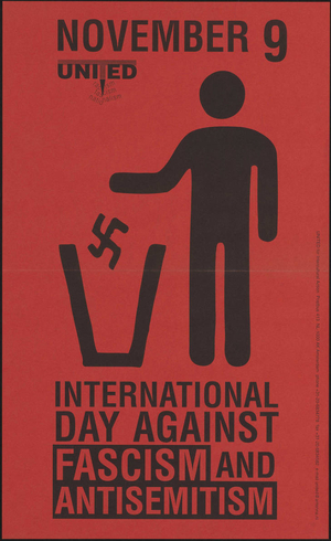 November 9 International Day Against Fascism and Antisemitism