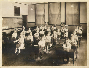 Federal Street School classroom