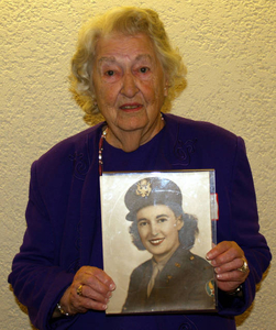 Lillian Eldridge at the Stoneham Mass. Memories Road Show