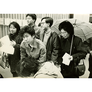 Group of Asian Americans in Chinatown hear about bilingual education programs