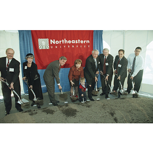 Behrakis Health Science Center Groundbreaking