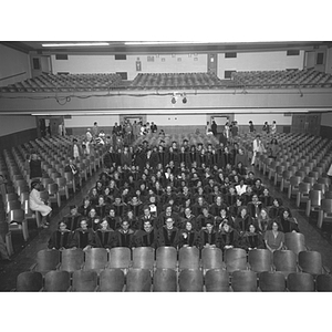 Law School class of 1982 at commencement