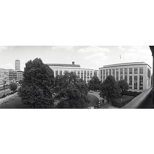 View from top of Richards Hall