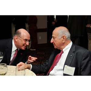 Sy Sternberg and Bernard Gordon conversing
