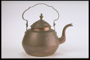 Copper Teakettle with Brass Knop