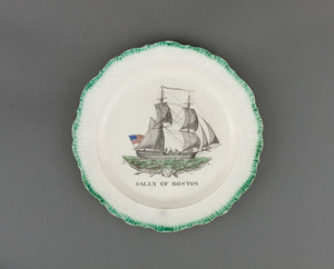 "Sally of Boston" Plate